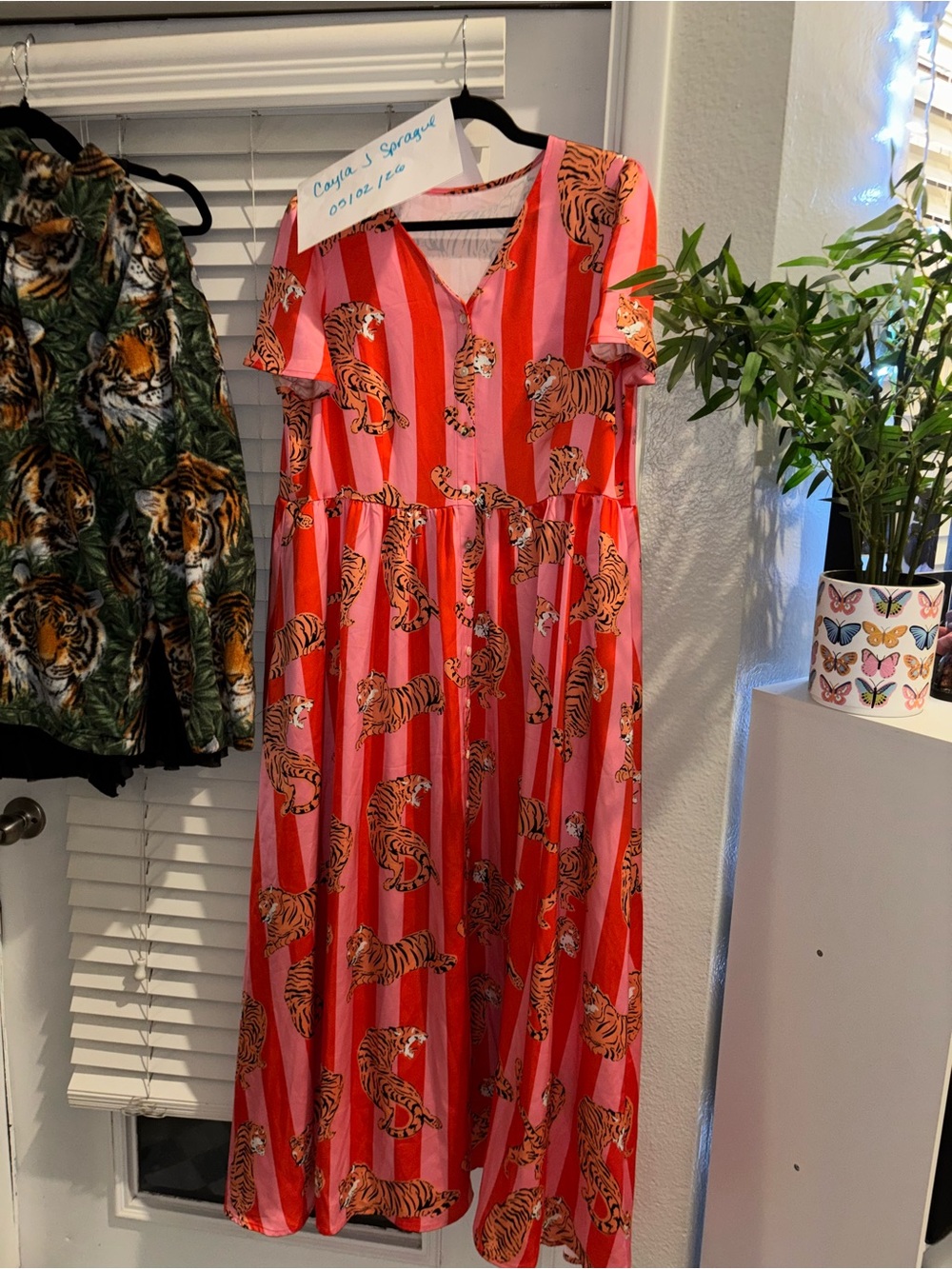 Emy Ave Tiger Dress - SOLD OUT RARE